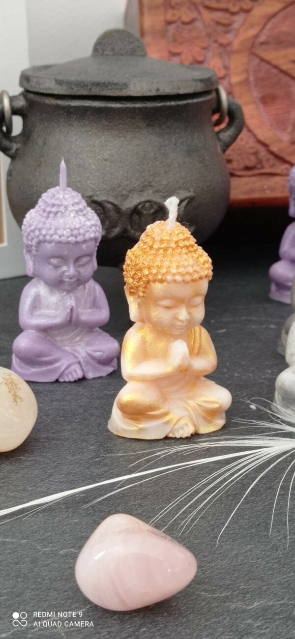 Bougie petit Bouddha – Image 2