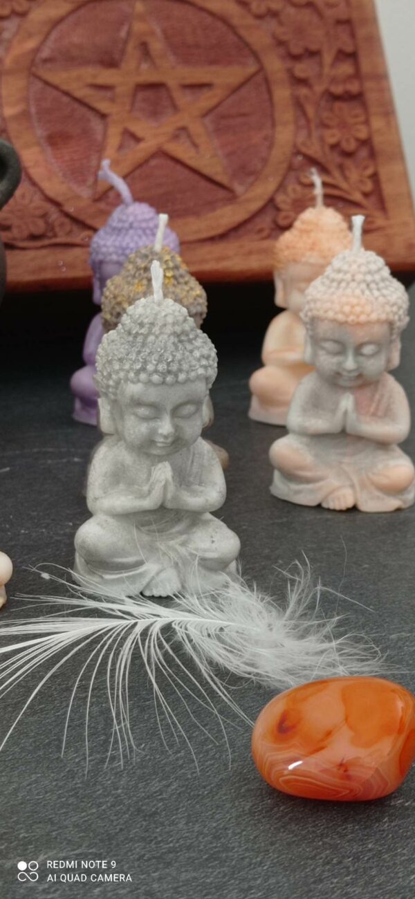 Bougie petit Bouddha – Image 3