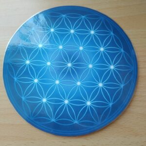 Fleur de vie bleue