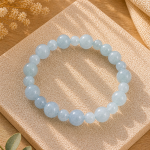 Bracelet en aigue marine