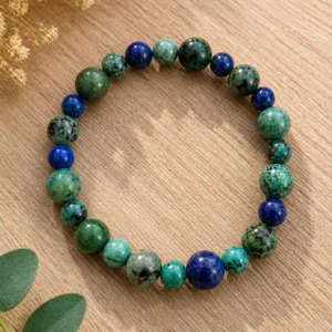 Bracelet en chrysocolle