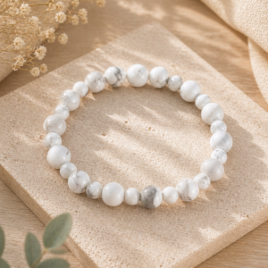 Bracelet en howlite