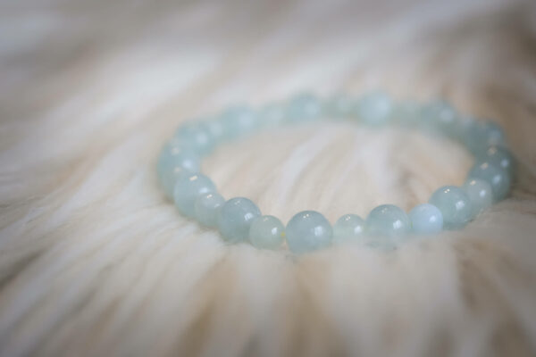 Bracelet aigue marine