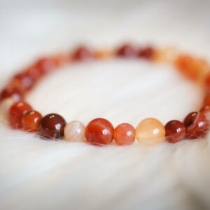 Bracelet cornaline
