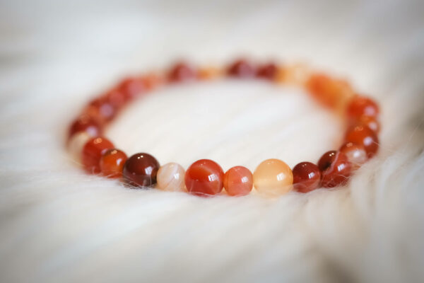 Bracelet cornaline