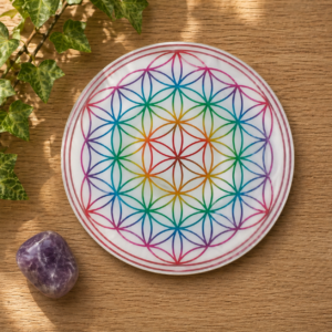 Fleur de vie multicolore