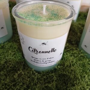 Bougie à la citronnelle