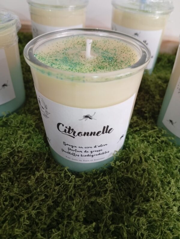 Bougie à la citronnelle