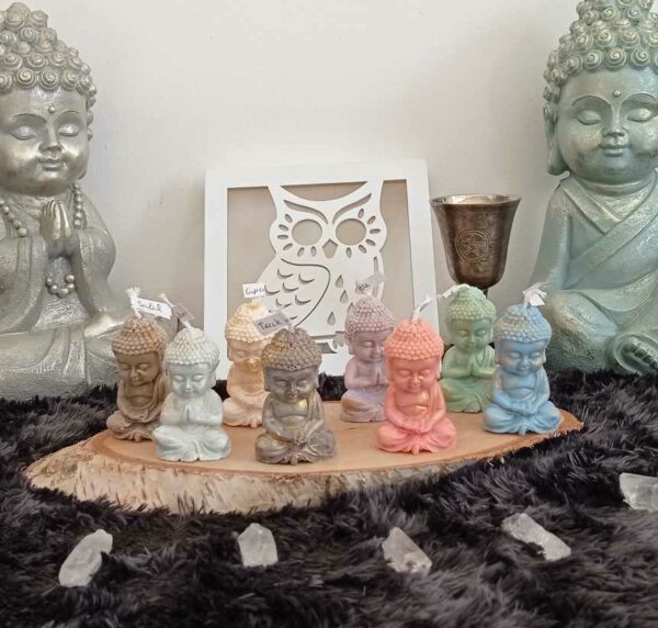 Bougie petit Bouddha