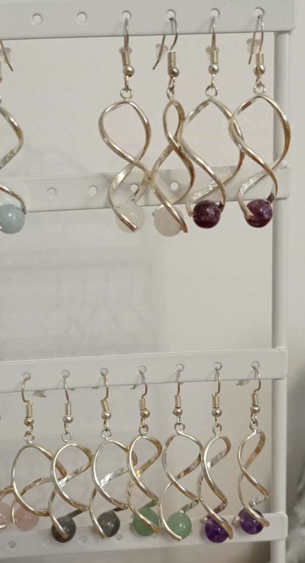 Boucles d'oreilles spirale – Image 3