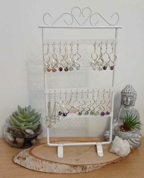Boucles d'oreilles spirale