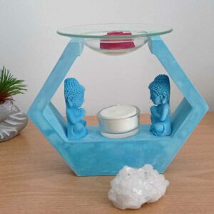 Brûleur en résine minérale hexagonal modèle 2