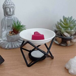 Brûleur moderne en métal et céramique modèle 2