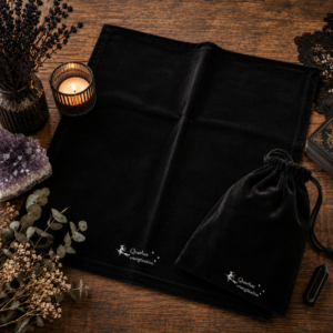 Tapis divinatoire noir