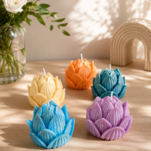 Bougie fleur de lotus