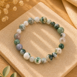 Bracelet en agate arbre