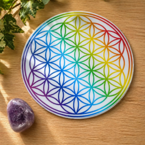 Fleur de vie multicolore