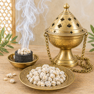 Encens en grains Benjoin blanc