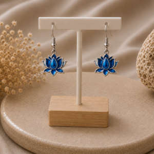Boucles d'oreilles lotus