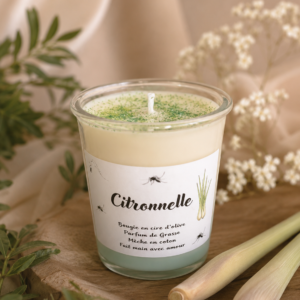 Bougie à la citronnelle