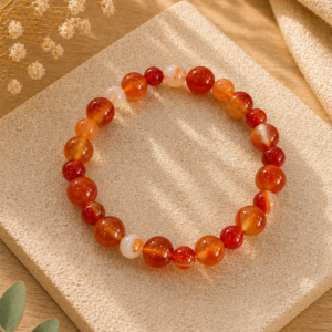 Bracelet en cornaline