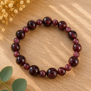 Bracelet en grenat
