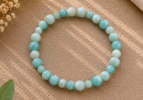 Bracelet en amazonite