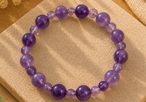 Bracelet en améthyste