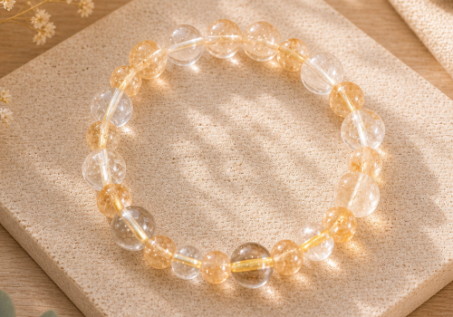 Bracelet en citrine