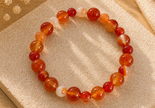 Bracelet en cornaline