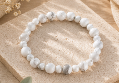 Bracelet en howlite